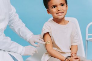 Enfant atteint de mucovisidose