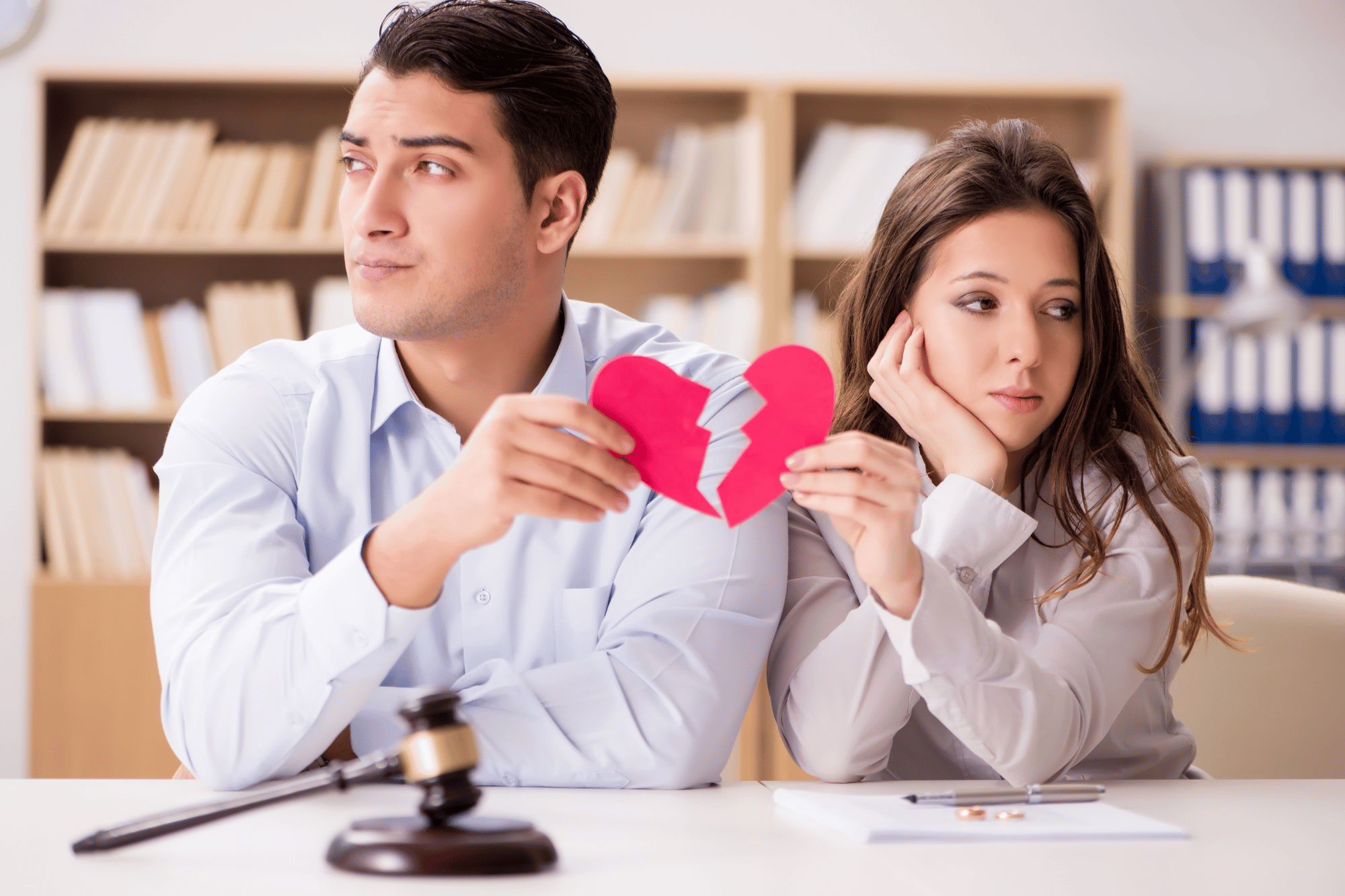 Un couple qui a réussi son divorce